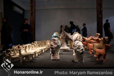 نمایشگاه گروهی "در ستایش خاک" در گالری طراحان آزاد