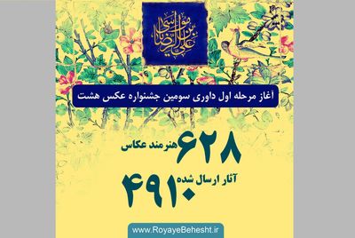 داوری ۴۹۱۰ عکس در سومین جشنواره "هشت"