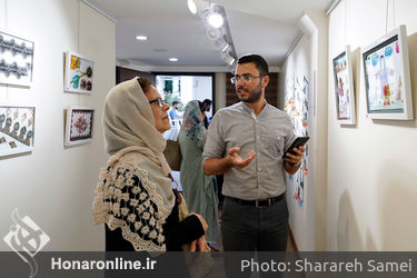 نمایشگاه نقاشی کودکان سیستان و بلوچستان در گالری بهارک