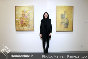 نمایشگاه آثار رکسانا منوچهری در گالری اعتماد