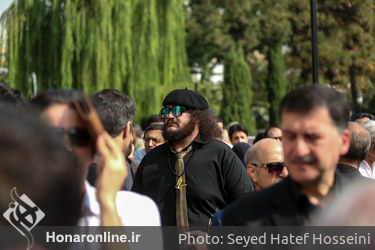 تشییع پیکر حسین دهلوی