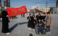 پیاده‌روی جاماندگان اربعین در تهران / ۲