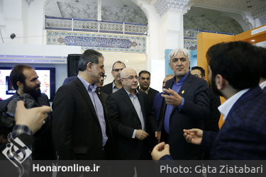 حضور علی مرادخانی در یازدهمین نمایشگاه بین‌المللی رسانه‌های دیجیتال 