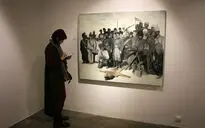 افتتاحیه دهمین نمایشگاه منتخب نسل نو در گالری شیرین