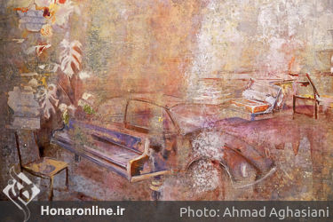 نمایشگاه نقاشی گلسا قاسمی در گالری آتبین