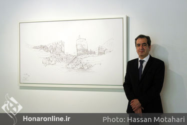  نمایشگاه اسکیس بناهای تاریخی ایران در فرهنگسرای نیاوران