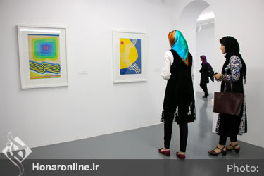 نمایشگاه آثار محسن وزیری مقدم در گالری اعتماد