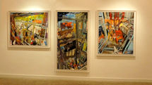 Arisa Moghadam Paintings at Homa Gallery 