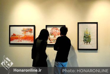 نمایشگاه نقاشی هنرجویان بهزاد شیشه‌گران در نگارخانه دانشجو