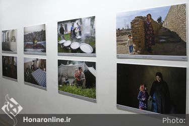 نمایشگاه عکس پدربزرگ مادربزرگ در باغ موزه هنر ایرانی