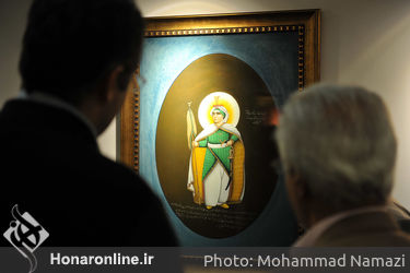 افتتاحیه بخش نمایشگاهی چهارمین حراج باران در مرکز همایش‌های بین‌المللی رایزن