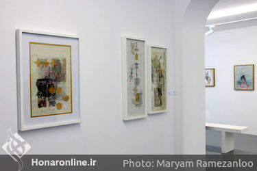 نمایشگاه آثار رکسانا منوچهری در گالری اعتماد