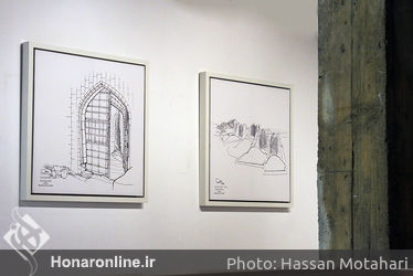  نمایشگاه اسکیس بناهای تاریخی ایران در فرهنگسرای نیاوران