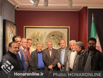 نمایشگاه نقاشی خط  علی سروی همپا  در نگارخانه ترانه باران