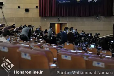 نشست خبری مسعود نقاش زاده دبیر جشنواره فیلم فجر 