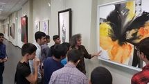 ورکشاپ نقاشی علیرضا سعادتمند در 