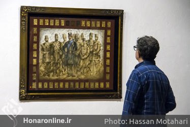 نمایشگاه نقاشی حجت شکیبا در فرهنگسرای نیاوران