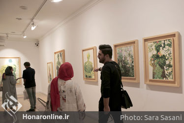 نمایشگاه نقاشی‌ اسماعیل خلج در خانه هنرمندان