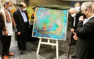 Unveiling of Arbaeen Tableau by Master Kiomars Ghorchian in Azadi Tower