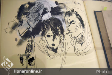 نمایشگاه طراحی و نقاشی احمد وکیلی در گالری هور