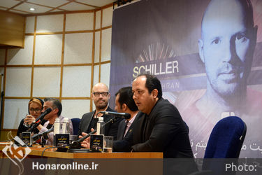 نشست خبری کنسرت اسفند ماه گروه شیلر در تالار وزارت کشور 