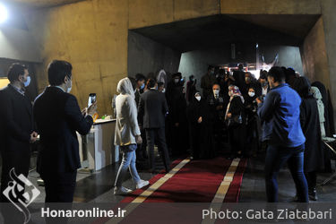 مراسم افتتاحیه دهمین جشنواره مد و لباس فجر در برج آزادی تهران