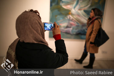 افتتاحیه نمایشگاه نقاشی های سعید رفیعی منفرد در گالری ساربان