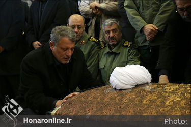 مراسم تشییع پیکر آیت الله هاشمی رفسنجانی  در دانشگاه تهران