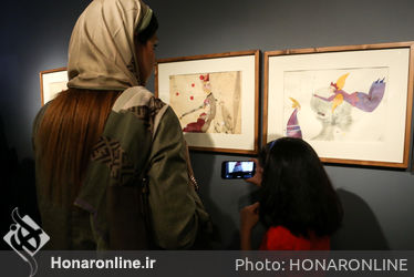 نمایشگاه نقاشی‌های نرگس موسوی در طراحان آزاد