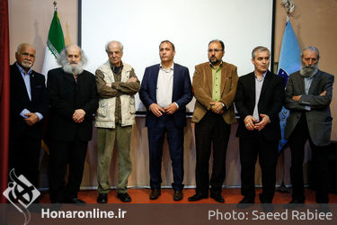 بزرگداشت منوچهر معتبر در هنرستان هنرهای زیبای تهران