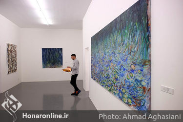 نمایشگاه آثار پریناز علیش در گالری اعتماد باغ نگارستان