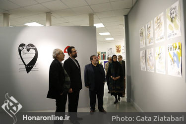 بازدید معاون هنری وزارت فرهنگ و ارشاد اسلامی از نمایشگاه سرو نقره ای