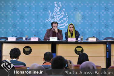 نشست‌ خبری فیلم سینمایی فصل نرگس در روز دهم جشنواره فیلم فجر در کاخ جشنواره (2)