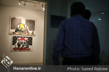 نمایشگاه نقاشی منوچهر سلطانی در گالری ویستا پلاس