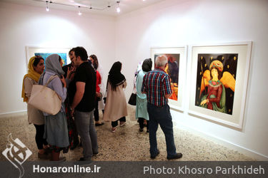 افتتاحیه نمایشگاه لادن بروجردی در گالری هما
