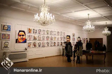 افتتاحیه نمایشگاه پرتره 100 چهره ورزشی ایران در کاخ سعدآباد