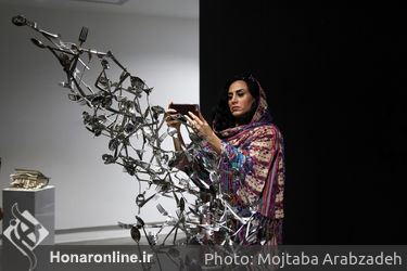 نمایشگاه مجسمه‌های آسمان اورعی در گالری ثالث