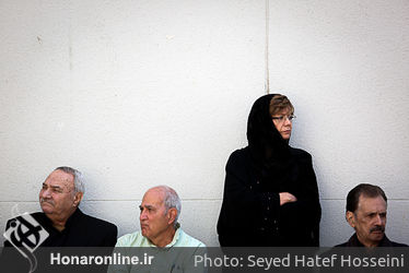 تشییع پیکر هوشنگ آذری ور در خانه سینمای