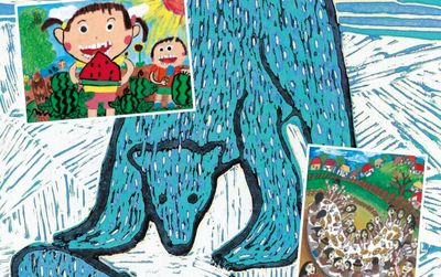 Iranian children’s drawings of favorite foods awarded at Japan Ie-no-Hikari contest 