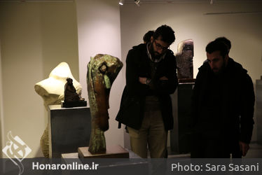 نمایشگاه مجسمه‌های سیمین اکرامی در گالری دیلمان