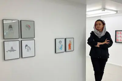 نمایشگاه طراحی «اختلال چندگانه» در گالری والی