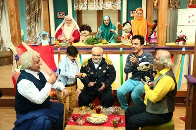  اکبر عبدی به "محله گل و بلبل" آمد