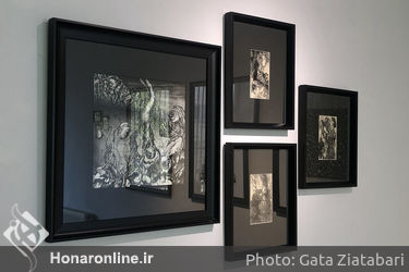 نمایشگاه آثار پریا نمک‌ شناس در گالری سایه پلاس