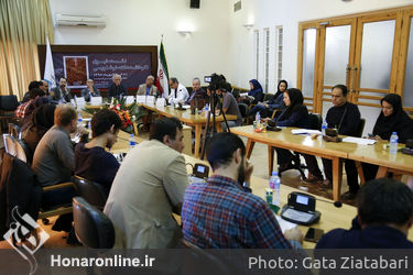 نشست خبری نکوداشت هفته خوشنویسی در خانه هنرمندان 