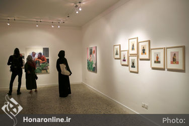نمایشگاه نقاشی غزل مروی در گالری هما