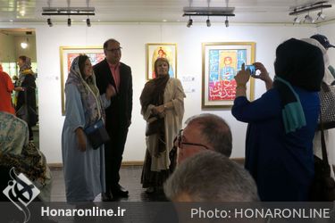 نمایشگاه نقاشی‌های علی قهرمانی در گالری سیحون
