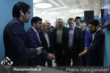 حضور علی مرادخانی در یازدهمین نمایشگاه بین‌المللی رسانه‌های دیجیتال 