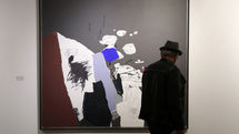 Nosratollah Moslemian painting exposition at Iranshahr Gallery
