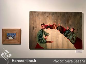 نمایشگاه نقاشی منیژه حجازی در گالری پروژه‌های آران