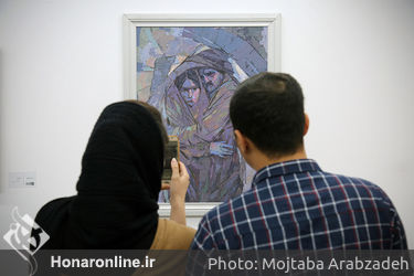 نمایشگاه گروهی نقاشی "صورت دیدار" در گالری ثالث